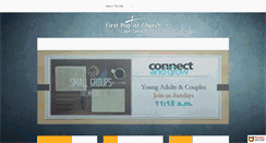 Desktop Screenshot of firstbaptistcapecoral.com